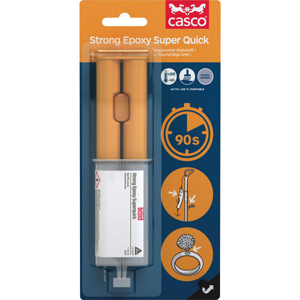 Casco Strong Epoxy Super Quick Duo-sprøjte á 24 ml-1
