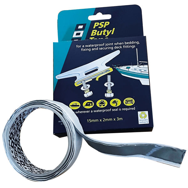Psp Butyl tape grå 15 x 2 mm x 3 m-1