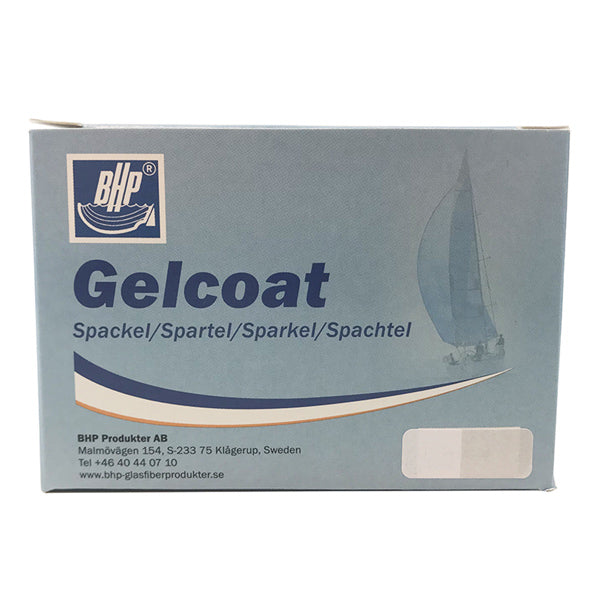 BHP Gelcoatspartel Hvid 8096, 100g og 7g hærder-1