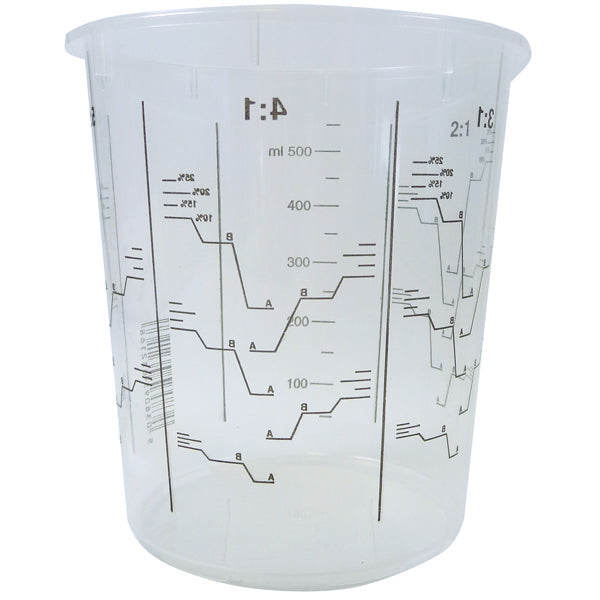 Blandingsbæger 650ml Heavy Duty, pakke med 25stk-1