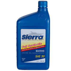 Sierra Full Synthetic Engine Oil SAE 30 - Qt-1