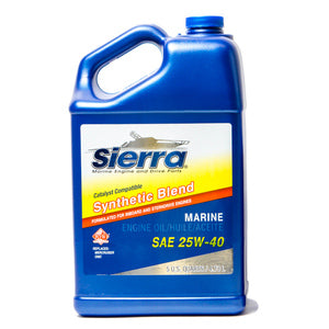 Sierra Catalyst Oil 25W40 - 5 Qt-1