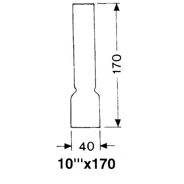 DHR Lampeglas 10 x 170mm-1