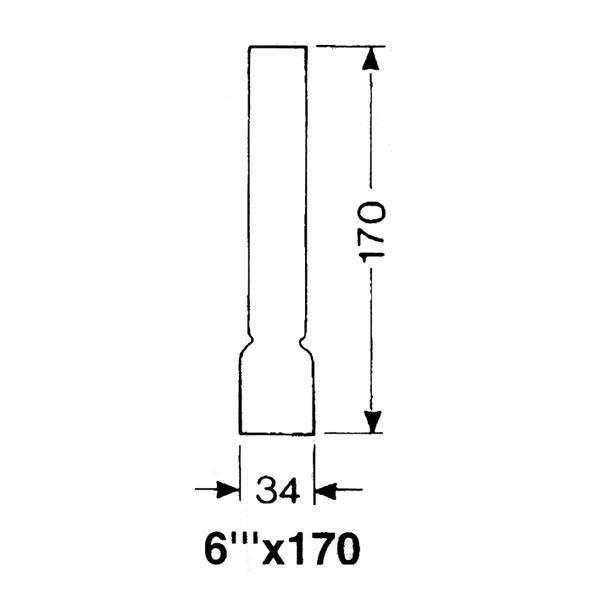 DHR Lampeglas 6 x 170mm-1
