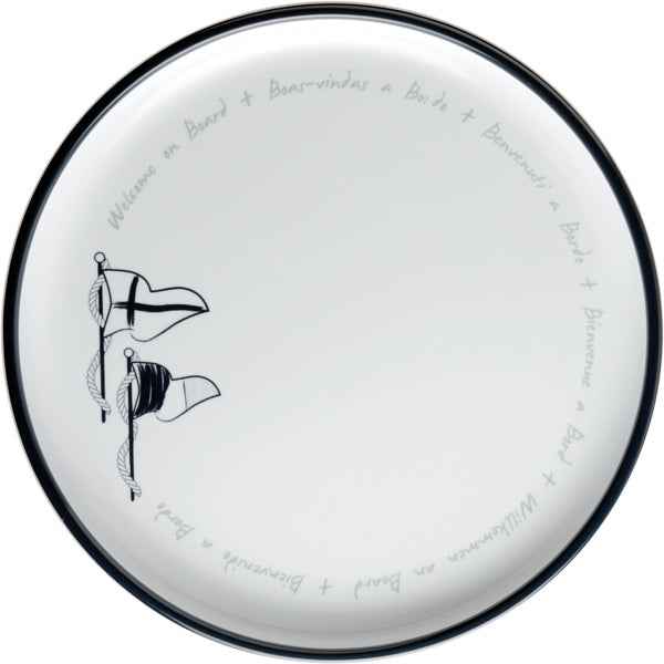 MB Welcome on board Middagstallerken Ø25cm 335g 6stk NON SLI-1