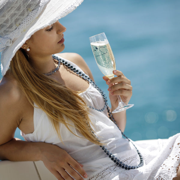 MB Welcome on board Champagne glas Ø5cm H25cm 236ml 6stk NON-2