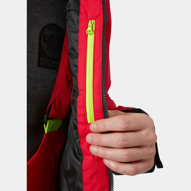 Helly Hansen Ægir H2Flow Midlayer sejlerjakke herre detalje
