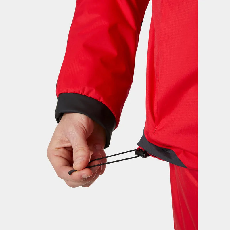 Helly Hansen Ægir H2Flow Midlayer sejlerjakke herre detalje