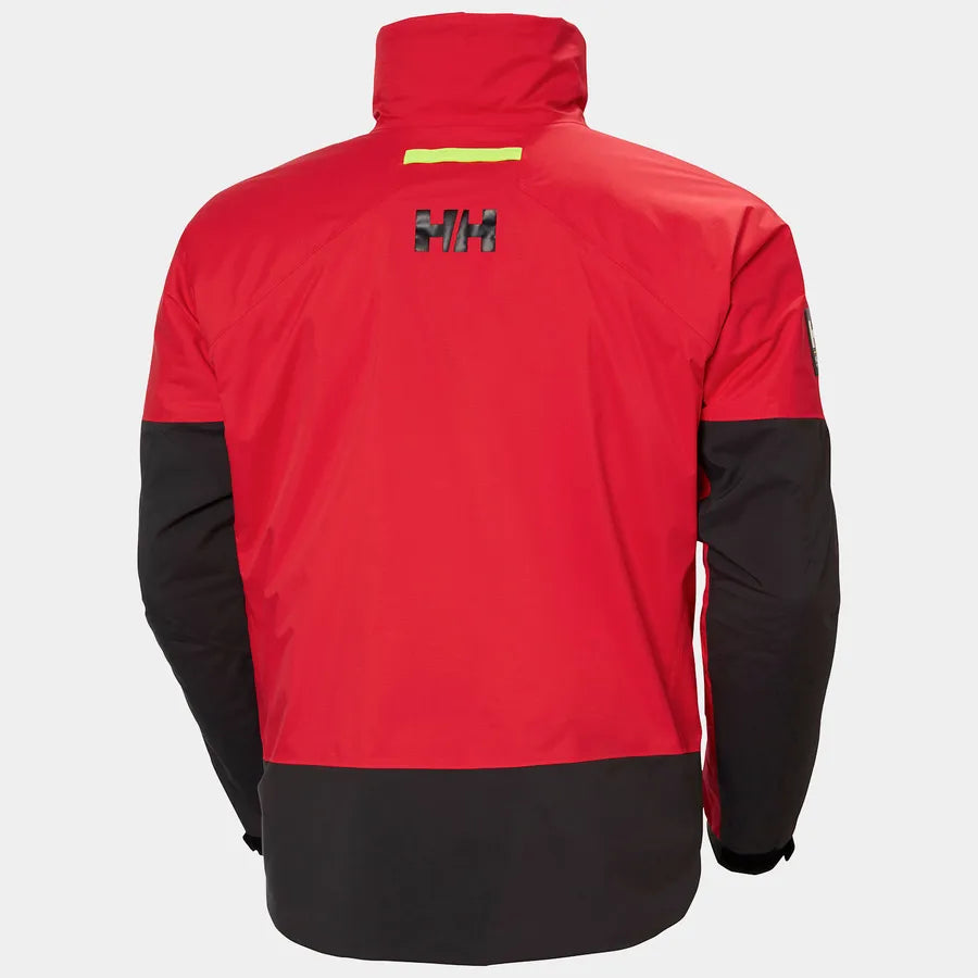 Helly Hansen Ægir H2Flow Midlayer sejlerjakke herre bagside