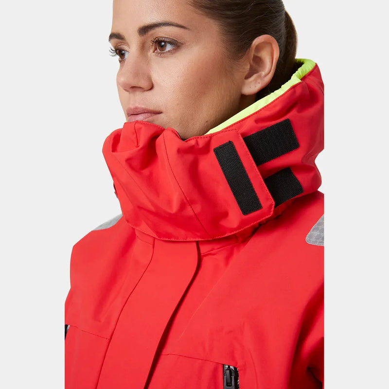Helly Hansen Skagen Offshore dame sejlerjakke detalje