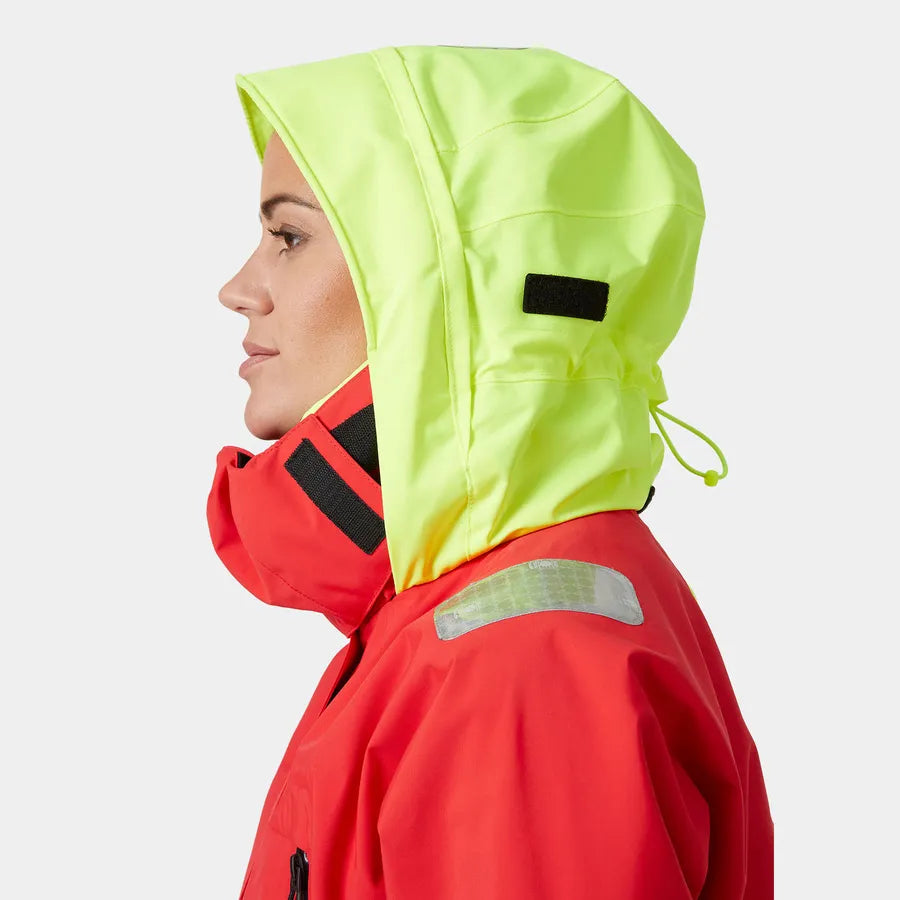 Helly Hansen Skagen Offshore dame sejlerjakke detalje