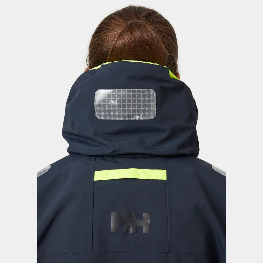 Helly Hansen Skagen Offshore dame sejlerjakke detalje