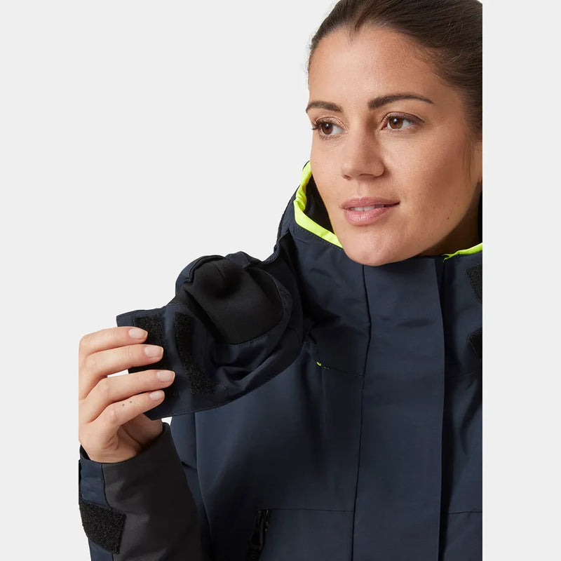 Helly Hansen Skagen Offshore dame sejlerjakke detalje