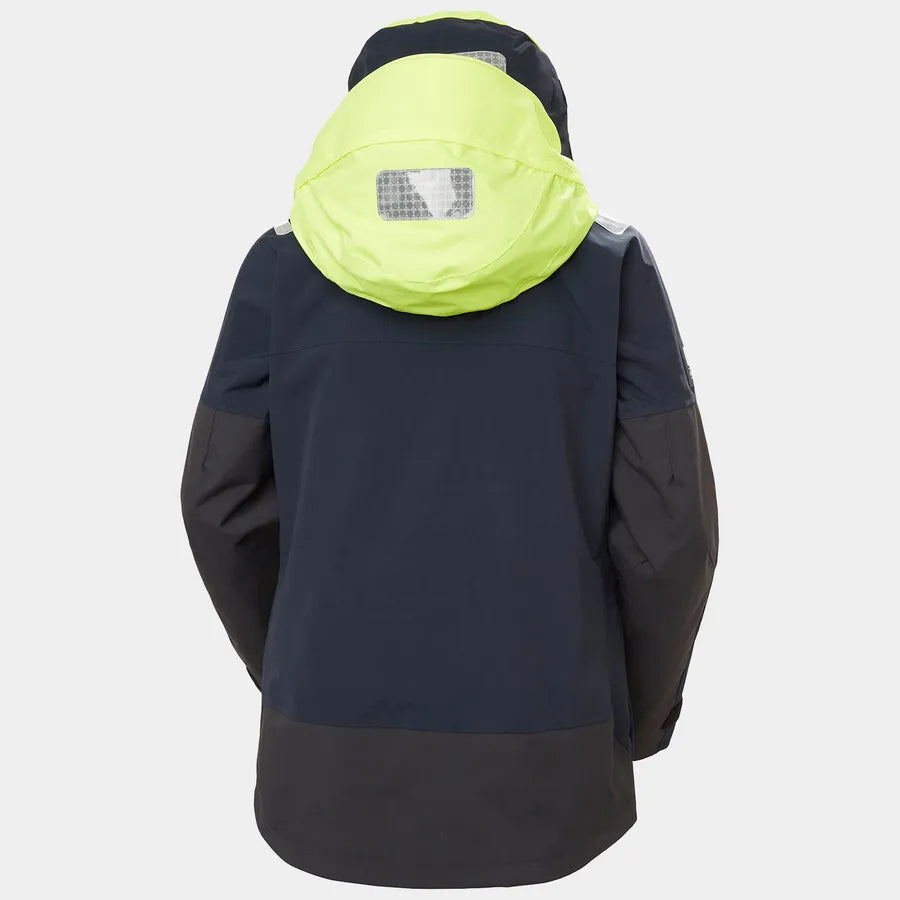 Helly Hansen Skagen Offshore dame sejlerjakke bagside
