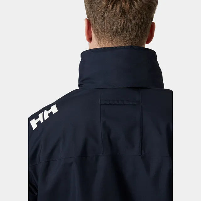 Helly Hansen Crew Hooded 2.0 herre sejlerjakke detalje