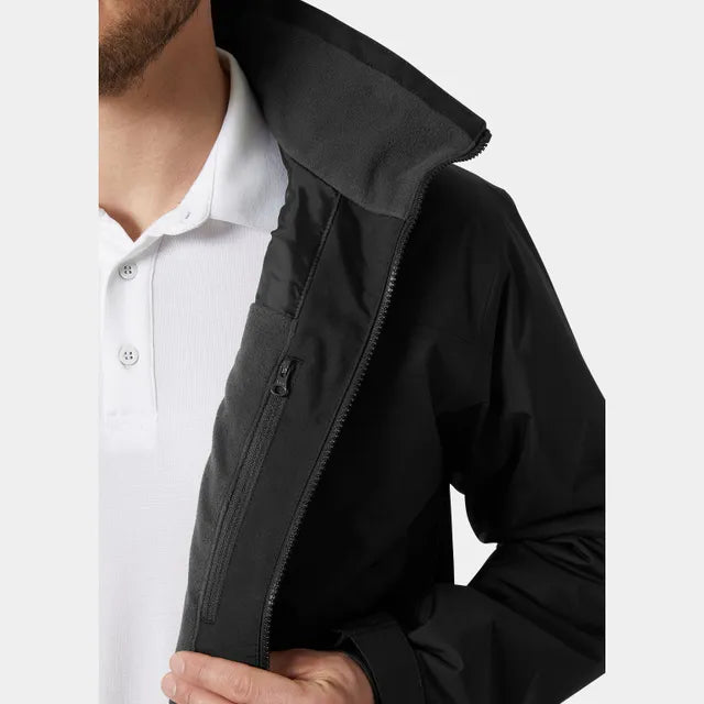 Helly Hansen Crew Midlayer 2.0 herre sejlerjakke detalje