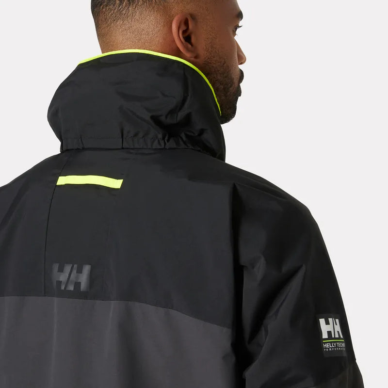 Helly Hansen Pier 4.0 herre sejlerjakke detalje
