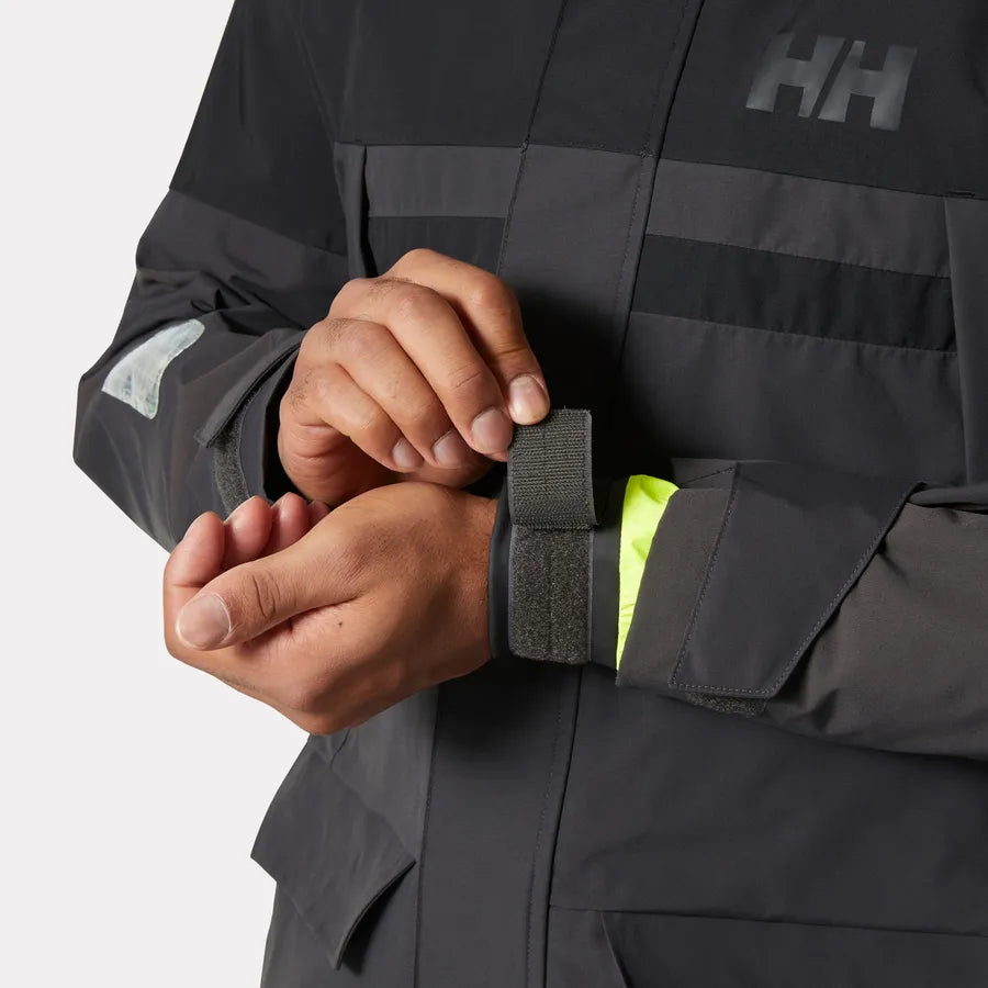 Helly Hansen Pier 4.0 herre sejlerjakke detalje