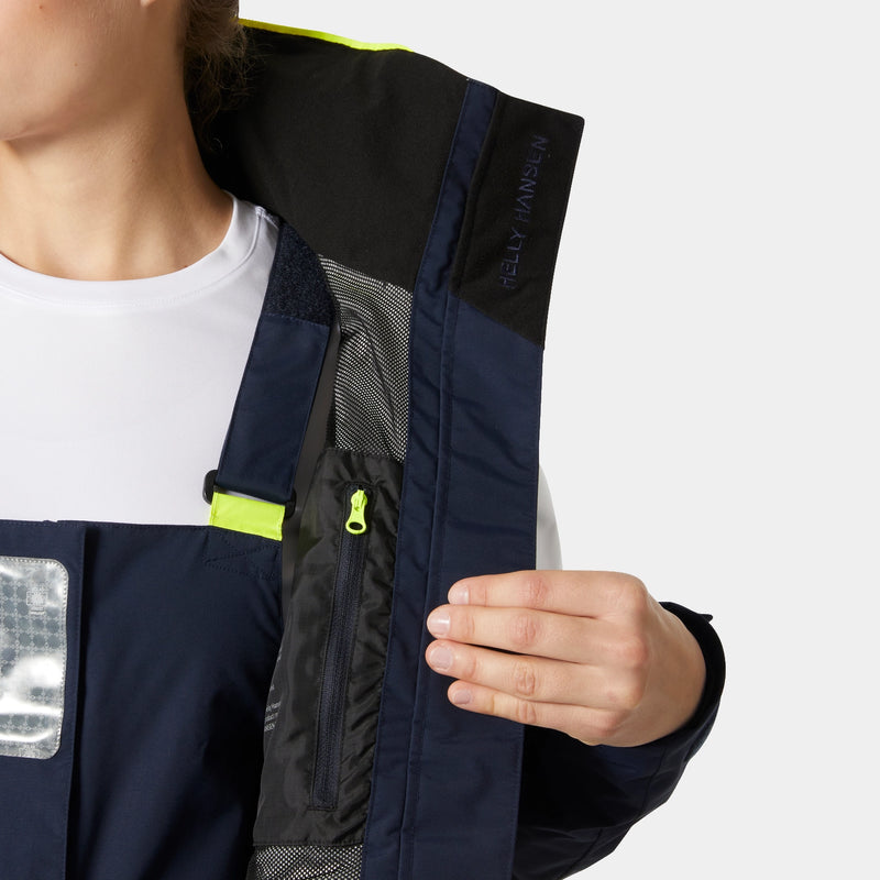 Helly Hansen Pier 4.0 sejlerjakke dame detalje
