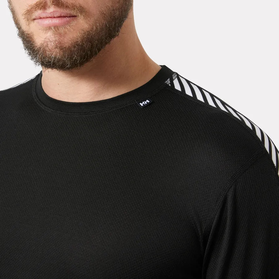 Helly Hansen HH LIFA Stripe langærmet baselayer herre detalje