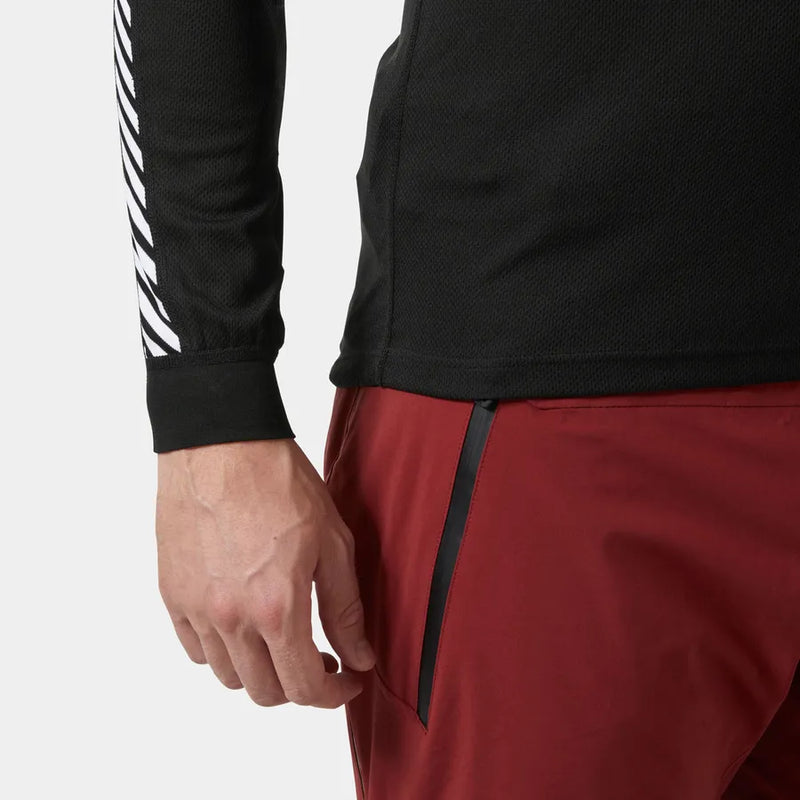 Helly Hansen HH LIFA Stripe langærmet baselayer herre detalje