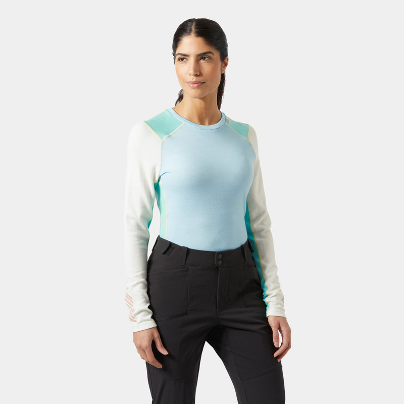 Helly Hansen LIFA Merino Midweight Crew dame baselayer produktbillede 8