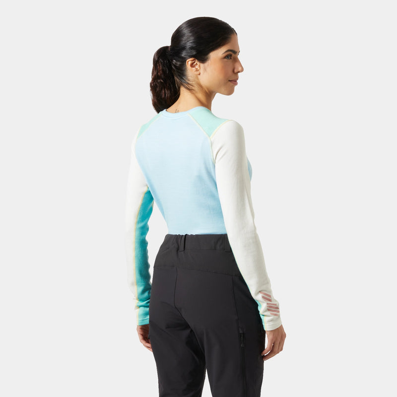 Helly Hansen LIFA Merino Midweight Crew dame baselayer produktbillede 7