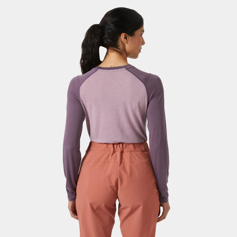 Helly Hansen HH Durawool langærmet baselayer trøje dame produktbillede 6