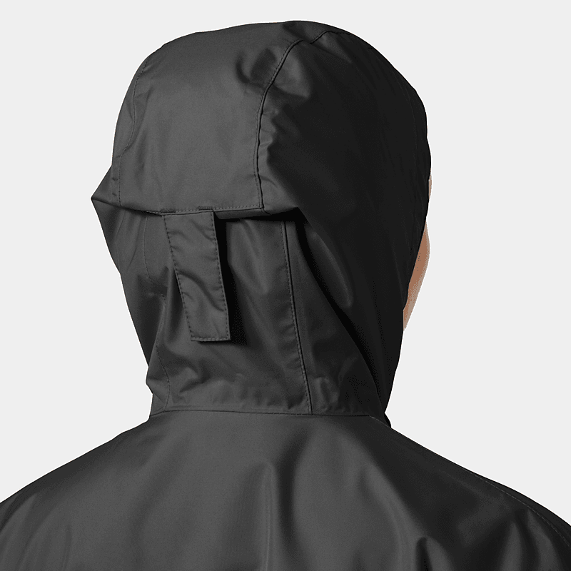 Helly Hansen Seven J dame regnjakke detalje