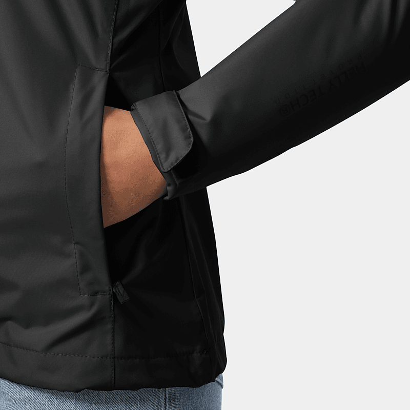 Helly Hansen Seven J dame regnjakke detalje