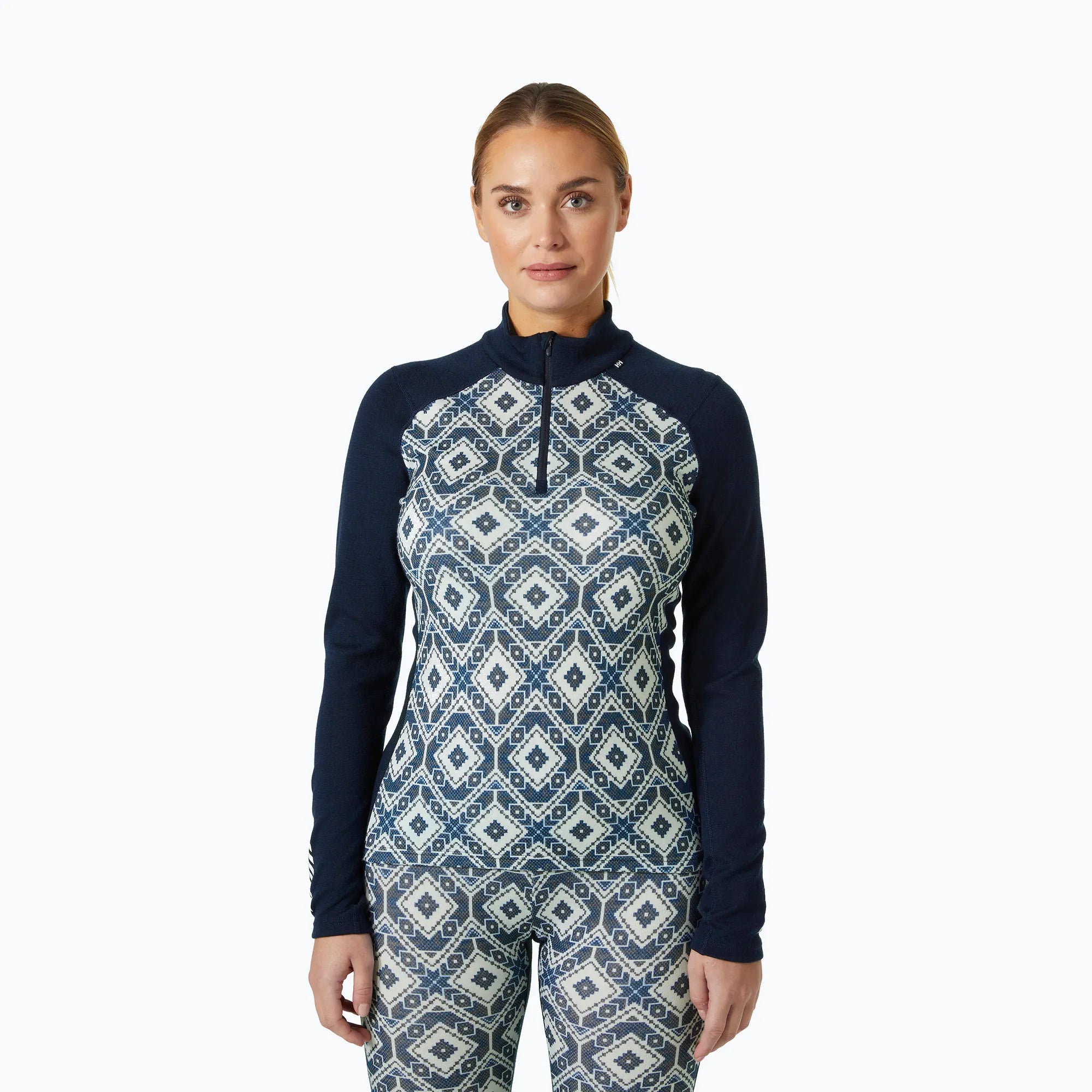Helly Hansen LIFA Merino Midweight 1/2 Zip baselayer dame produktbillede 3