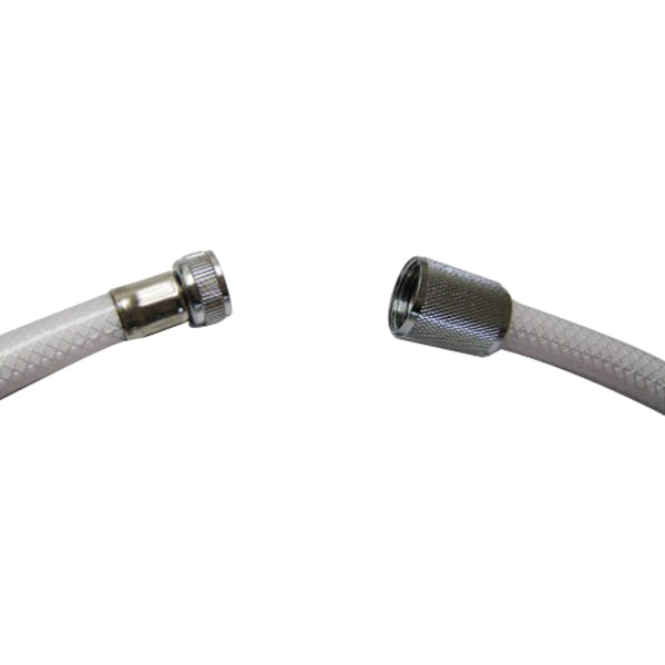 Hvid slange 2m. til 09.1280 3/8"f-1/2"f-1