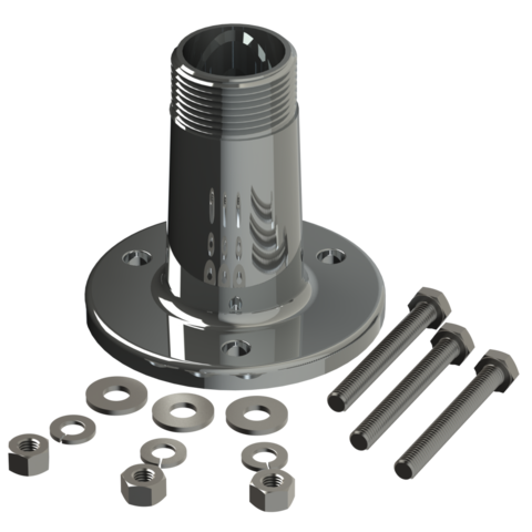 Antenne Base-Mount m. 1"-11 BSP Gevind-1