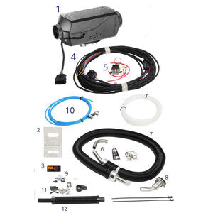 Eberspächer Marine Airtronic D2L, S3,12 volt kompl-1