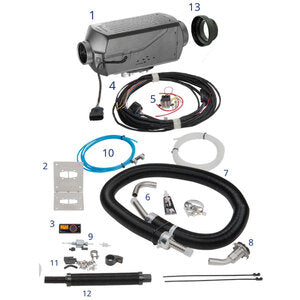 Eberspächer Marine Airtroninc D4R,M3,12 volt kompl-1