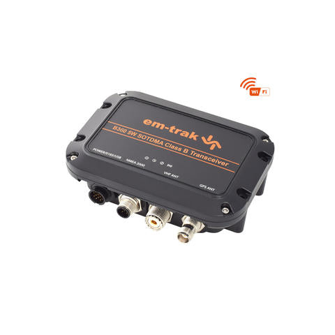 em-trak B360 "SOTDMA" AIS Transponder Klasse B m. Wi-Fi og 5W sendestyrke 413-0088