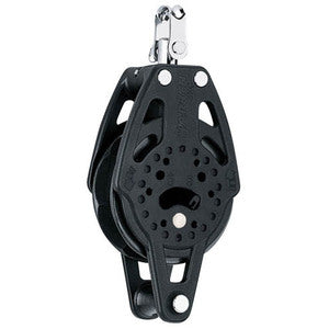 Harken Ratchet blok 57 mm enkelt m. svirvel og hun