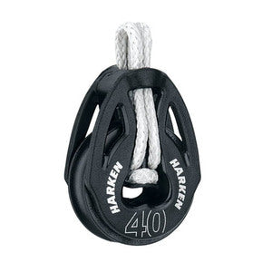 Harken T2 Blok 40 mm enkelt m. LOOP-1