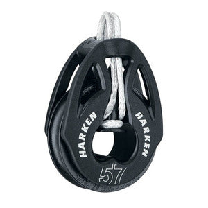Harken T2 Blok 57 mm enkelt m. LOOP-1
