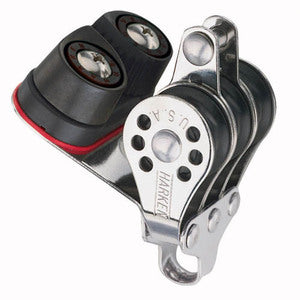 Harken Microblok 22 mm tripel, hunsvot, Carbo-Cam-1