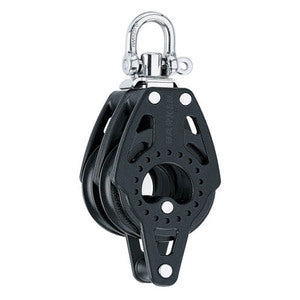 Harken Carbo Blok 57 mm dobbelt, svirvel, hunsvot-1