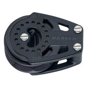 Harken Carbo Ratchet Blok 40 mm enkelt, skildpadde-1