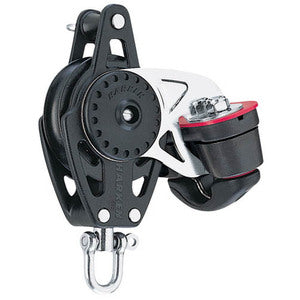 Harken Carbo Blok 57 mm enkelt, svirvel, hunsvot,-1