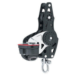 Harken Carbo Blok 57 mm enkelt, hunsvot, violin, C-1