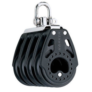 Harken Carbo Blok 57 mm firedobbelt, svirvel-1