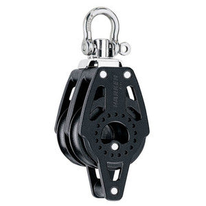 Harken Carbo Blok 40 mm dobbelt, svirvel, hunsvot-1
