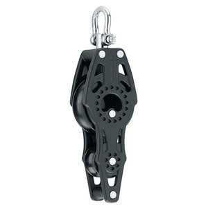 Harken Carbo Blok 40 mm enkelt, hunsvot, violin