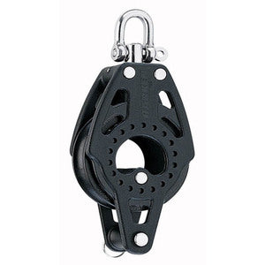 Harken Carbo Blok 75 mm enkelt, svirvel, hunsvot-1