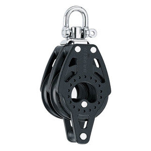 Harken Carbo Blok 75 mm dobbelt, svirvel, hunsvot-1