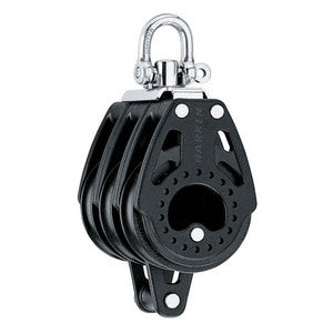 Harken Carbo Blok 75 mm tripel, svirvel, hunsvot-1